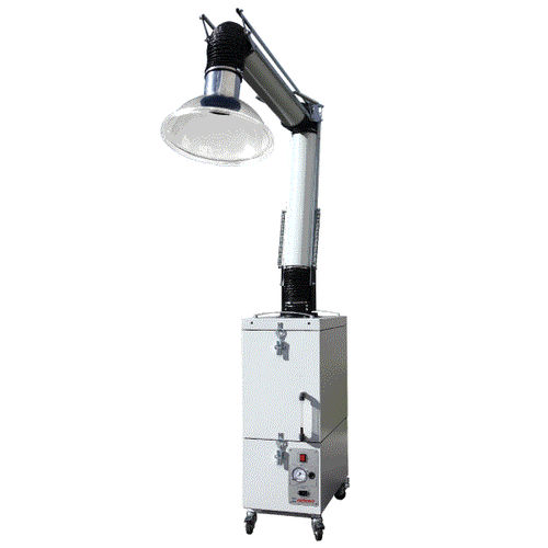 Extractor de humo móvil - M series - Airbravo Srl - para laboratorios / con brazo de extracción