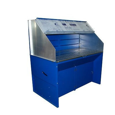 Mesa aspirante para soldaduras - Planco Bx - Airbravo Srl - para lijado / para el desempolvado / compacta