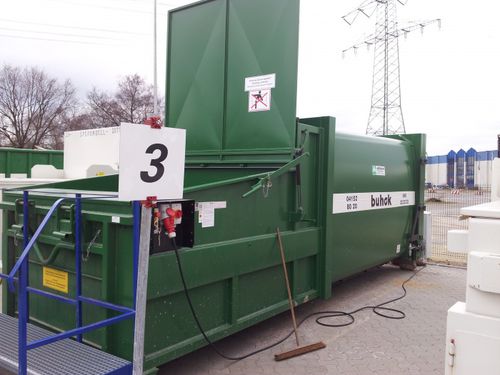 Compactador de basura para plástico - Plug and press - AVERMANN Maschinenfabrik GmbH & Co. KG - monobloque