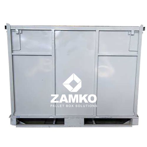 Caja-palé de acero - SIN.e75 - ZAMKO - reutilizable