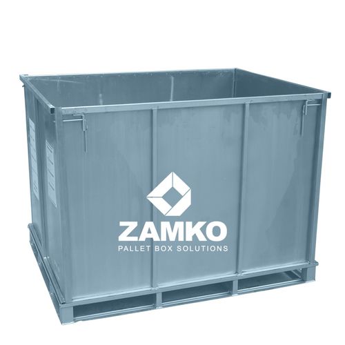 Caja-palé de acero - SIG.m95 - ZAMKO - organizadora / de transporte / de manipulación