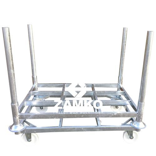 Sistema de estanterías para depósito de almacenamiento - SMN.m01 - ZAMKO - apilable / para cargas pesadas / con paleta
