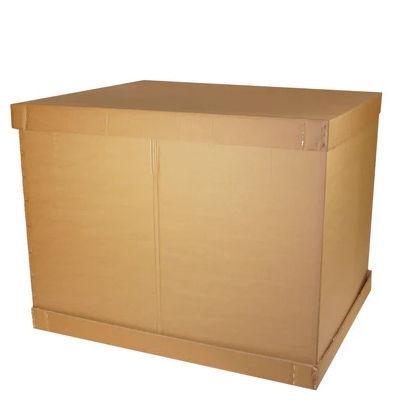 Caja-palé de cartón - FEFCO series - ZAMKO - para almacenamiento / industrial / apilable