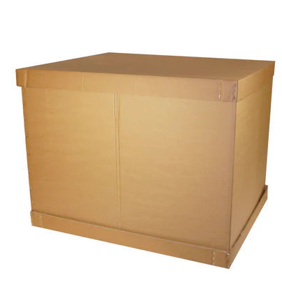 Caja-palé de cartón - FEFCO 0310 – (KE1208.800) - ZAMKO - para almacenamiento / industrial / apilable