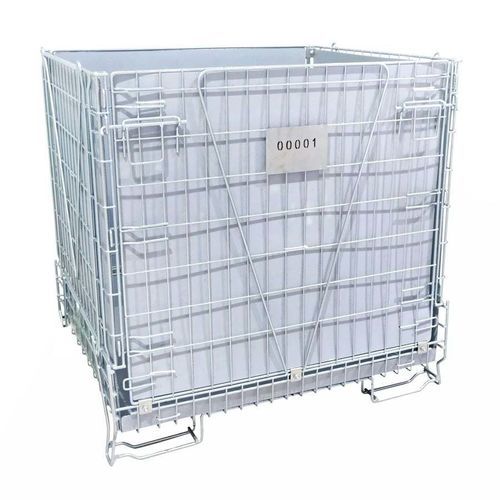 Caja-palé enrejada - S1210.1174.P - ZAMKO - de transporte / de manipulación / para almacenamiento