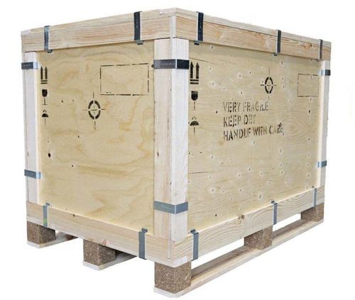Cajón de contrachapado - HC1210 - ZAMKO - para palés / plegable / con tapa