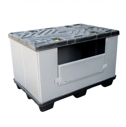 Caja-palé de polipropileno - P12106.900.300 - ZAMKO - de PEAD / para la industria del automóvil / para la industria farmacéutica