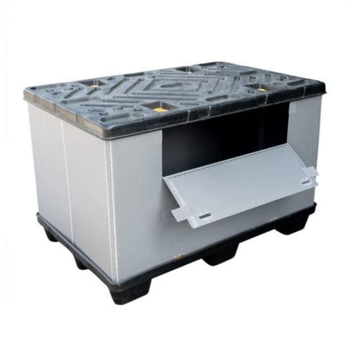 Caja-palé de polipropileno - P1110.900.300 - ZAMKO - de PEAD / de transporte / de manipulación