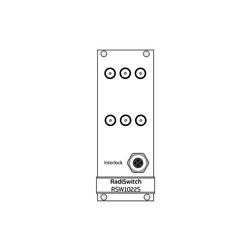 Conmutador unipolar - RadiSwitch 2x SPDT, SMA - 18GHz (RSW1022S) - Raditeq B.V. - RF