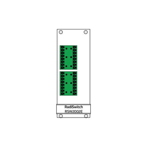 Conmutador multipolar - RadiSwitch 2x SP6T, RSW2002E) - Raditeq B.V. - RF