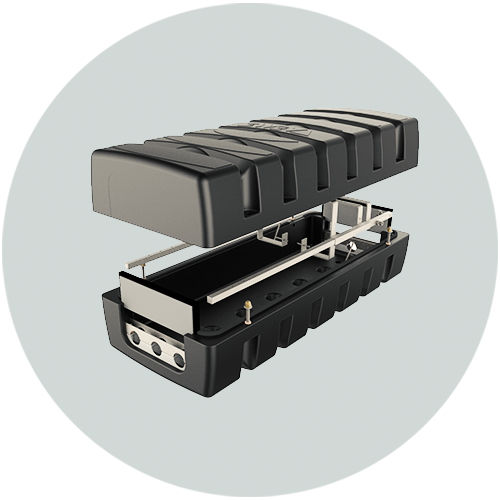 Caja de pared - Zweva Rotomoulding NV - modular / de red