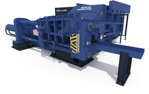 Prensa de balas para chatarra - ArnoPress D series  - ATM Recyclingsystems GmbH - horizontal / de carga superior / de canal