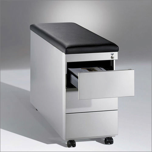 Armario de oficina - 542xx series - GEKIPS - con ruedas / con 3 cajones / de acero
