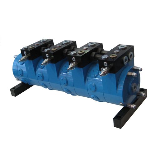 Repartidor de caudal de pistón radial - FD Series - Italgroup S.r.l. - de 2 vías / hidráulico