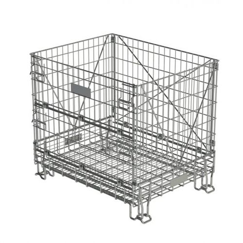 Caja-palé de zinc - SAS DUPLEIX - para almacenamiento / de uso alimentario / para botellas