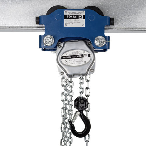 Carretilla para polipasto manual - LHT-H - PLANETA-Hebetechnik GmbH - para vigas móviles / reglable / compacta