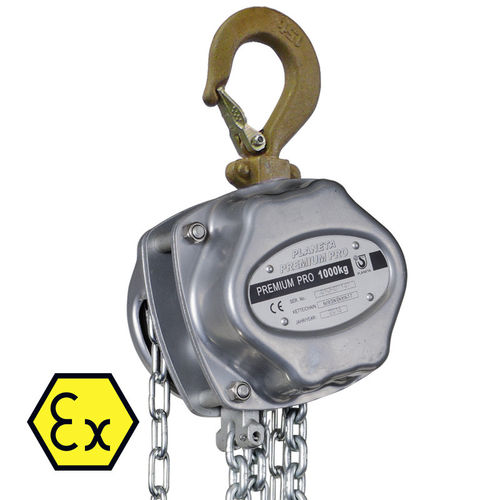 Polipasto de cadena manual - PREMIUM PRO-EX - PLANETA-Hebetechnik GmbH - antideflagrante