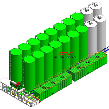 Depósito para fango - GN Solids Control - rectangular / vertical / horizontal