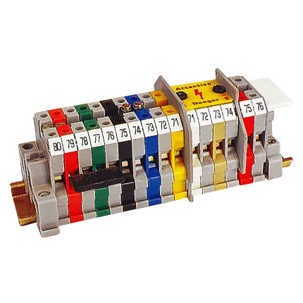 Bloque de conexión en riel-DIN - K series - Elmex Controls Pvt. Ltd. - de interconexión