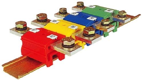 Bloque de conexión para barra colectora - Elmex Controls Pvt. Ltd. - con tornillo