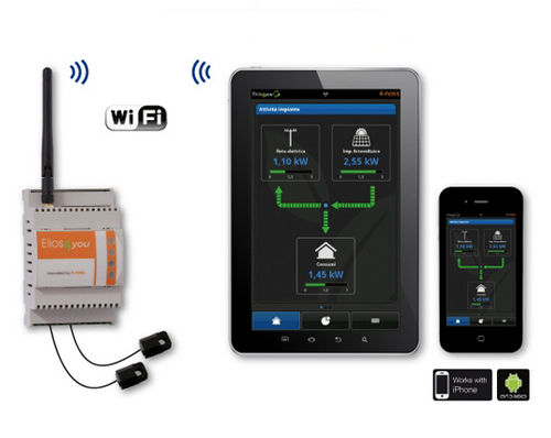 Sistema de supervisión de análisis energético - Elios4you series - ASTREL GROUP SRL - para instalación fotovoltaica / sin cable