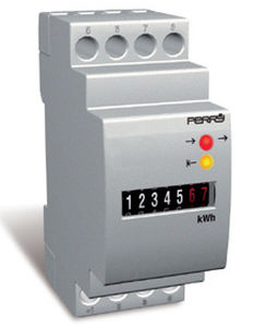 Contador horario - PERRY ELECTRIC - analógico / electromecánico / en riel DIN