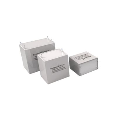 Condensador eléctrico de película - MKPD-PS - Rongtech Industry (Shanghai) Inc., - encapsulado / de reducida resistencia equivalente en serie / de almacenamiento de energía