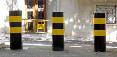 Bolardo retráctil automático - SB970CR - Avon Barrier - manual / alta seguridad