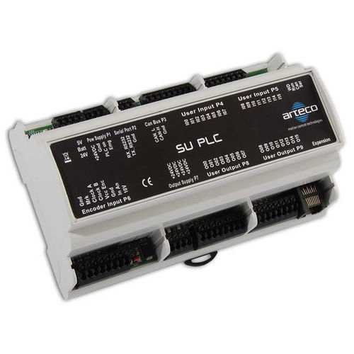 Autómata programable en riel DIN - SU-PLC - Arteco Motion Tech - entradas digitales / salidas digitales / con E/S integradas