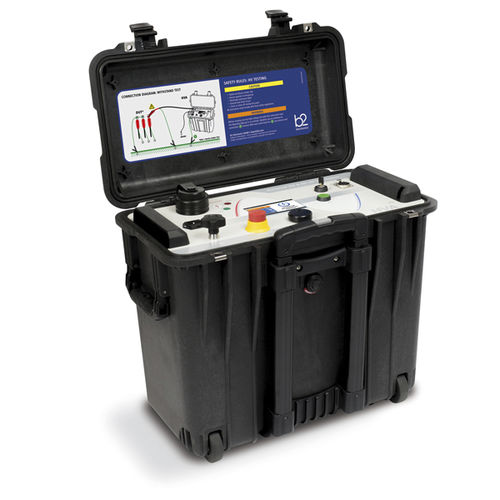 Comprobador de alta tensión - HVA45 & HVA45TD - b2 electronics GmbH - VLF / de cables / compacto