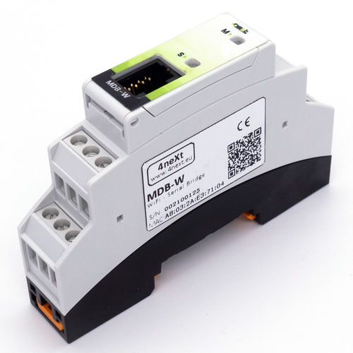 Convertidor serie a WiFi - MDB-W - 4neXt - de protocolos / RS-485 a WiFi / RS-232 a WiFi