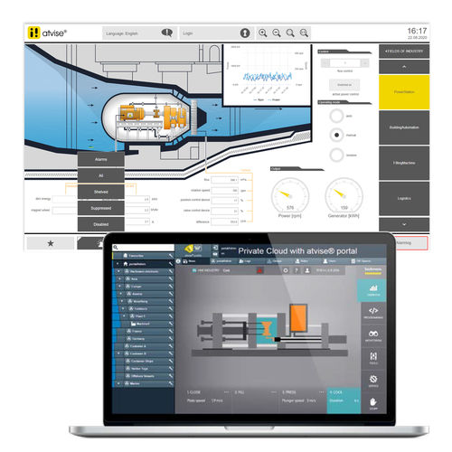 Software de desarollo - atvise  - 4neXt - de gestión / de interfaz / de visualización