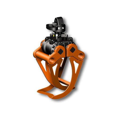 Pulpo para excavadora - KM 613HPX series - KINSHOFER - hidráulico / para piedra