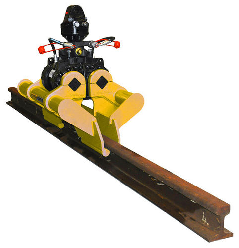 Rezón de elevación de carga para excavadora - KM 632HPX Rail - KINSHOFER - rotativo / para excavadora