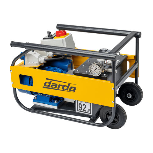 Grupo hidráulico con motor eléctrico - EP2 DUO - Darda GmbH - de alta presión / para obra de construcción / de bomba