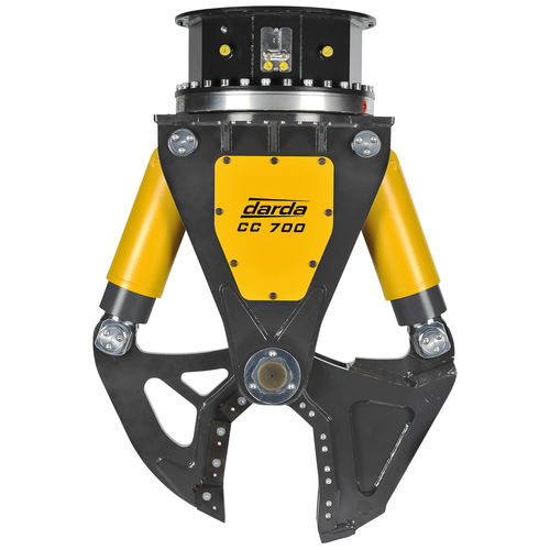 Cizalla de demolición hidráulica - CC700 S - Darda GmbH - rotativa / para maquinaria de construcción / controlada