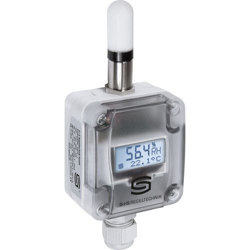 Sensor de humedad de exterior - AAVTF-U LCD - S+S Regeltechnik - relativa / montaje en pared / superficial