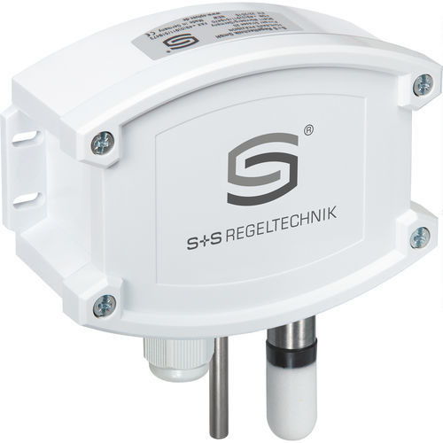 Sensor de temperatura y de humedad de pared - AFTF-35-I/W - S+S Regeltechnik - relativa / absoluta / 0-10 V