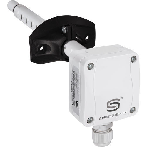 Sensor de temperatura y de humedad instalado en conducto - KFTF-U - S+S Regeltechnik - relativa / digital / 4-20 mA