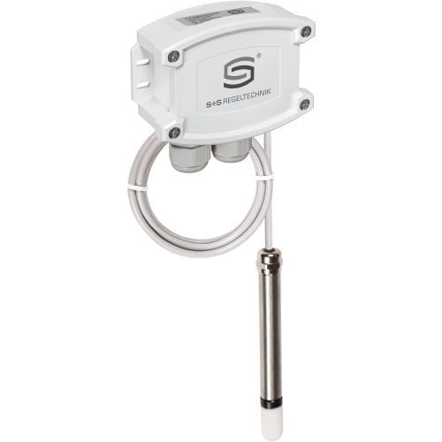 Sensor de temperatura y de humedad de ambiente - RPFTF-Modbus-T3 - S+S Regeltechnik - relativa / absoluta / pendular