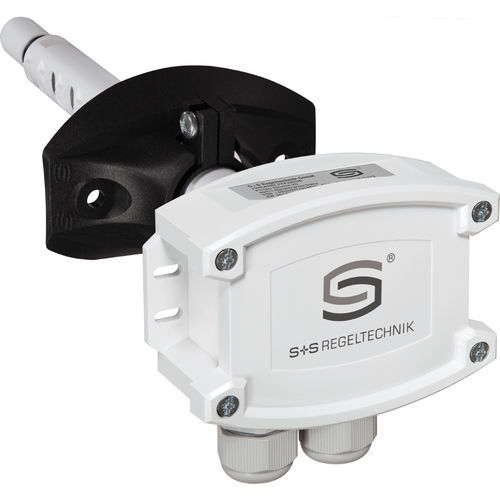 Sensor de temperatura y de humedad instalado en conducto - KFTF-Modbus-T3 - S+S Regeltechnik - relativa / absoluta / de resistencia