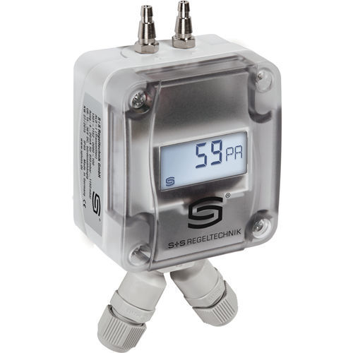 Transductor de presión diferencial - PREMASGARD 1211-M LCD - S+S Regeltechnik - atmosférica / piezorresistivo / analógico