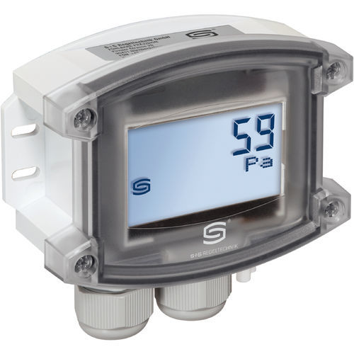 Transductor de presión diferencial - PREMASGARD 2328 LCD - S+S Regeltechnik - piezorresistivo / Modbus / conector M12