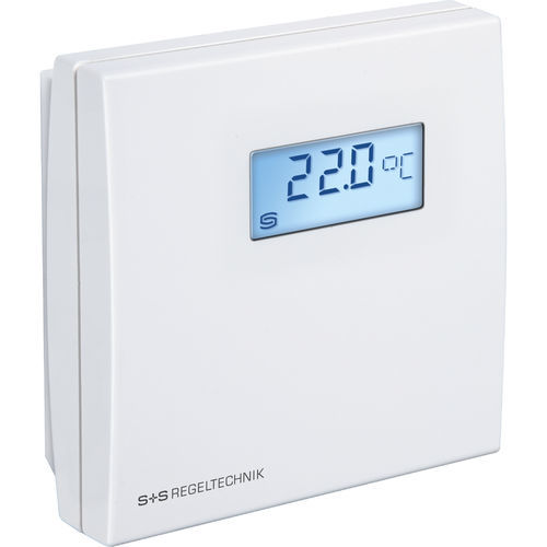 Transductor de temperatura de ambiente - RTM1-U LCD - S+S Regeltechnik - Pt1000 / a ras / 0-10 V