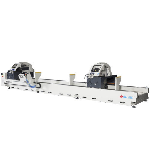Máquina de corte doble cabezal - GEMINI X - OZMACHINE - de cuchilla / para PVC / para aluminio