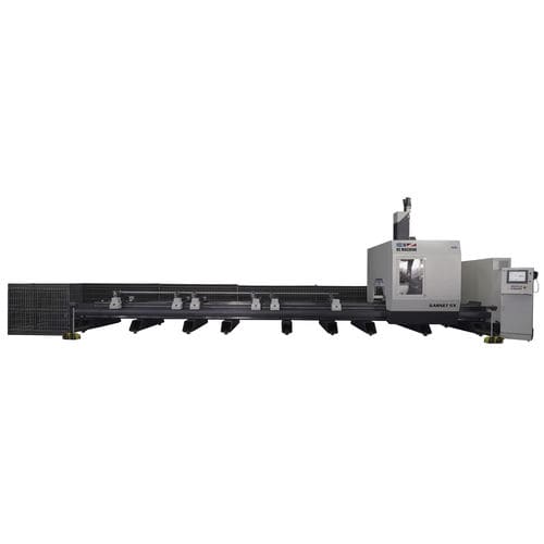 Centro de mecanizado CNC 5 ejes - GARNET 5X - OZMACHINE - vertical / para acero / para PVC