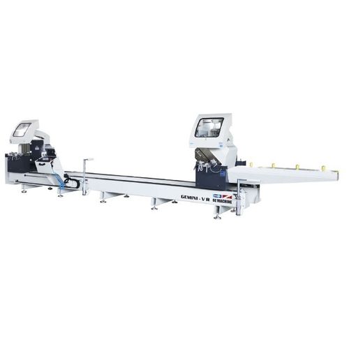 Máquina de corte doble cabezal - GEMINI V R - OZMACHINE - de cuchilla / para aluminio / para material plástico