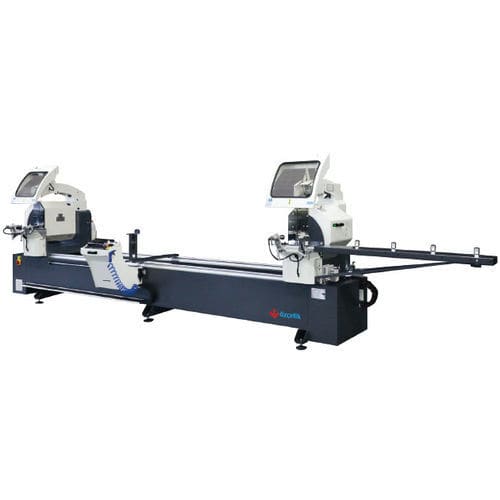 Máquina de corte doble cabezal - GEMINI IV M - OZMACHINE - de cuchilla / para aluminio / para material plástico