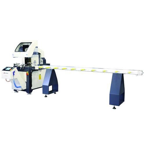 Máquina de corte de cuchilla - LEO R - OZMACHINE - para aluminio / para PVC / para madera