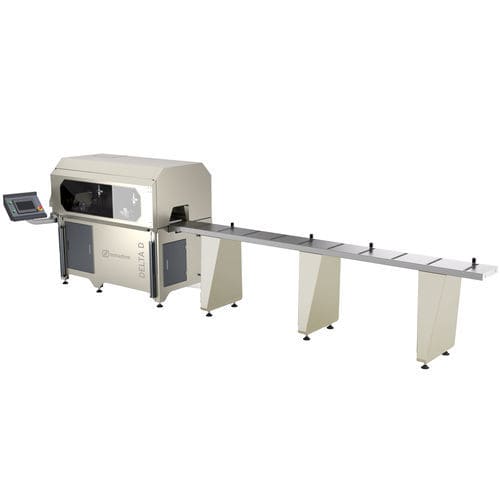 Máquina de corte de cuchilla - DELTA - OZMACHINE - para aluminio / para material plástico / para madera